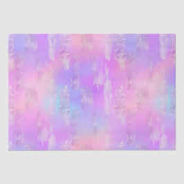 Pink und Lila Pinselstriche Muster Seidenpapier