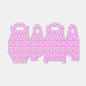 Pink und Lila Sprinklmuster - Muster Geschenkschachtel (Ungefaltet)