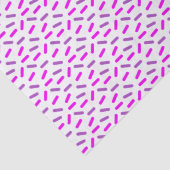 Pink und Lila Sprinklmuster - Muster Seidenpapier (Detail)