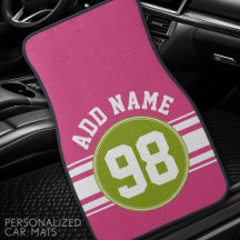 Pink und Limon Sports Jersey Individuelle Name Num