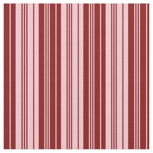 Pink und Maroon-Lined-Muster Stoff (Nahaufnahme)
