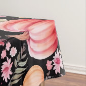 Pink und Orange Fall Pumpkin Tableclout Tischdecke (Beispiel)