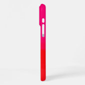 Pink- und Orange-Gradient iPhone Hülle (Linke Seite)