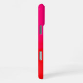 Pink- und Orange-Gradient iPhone Hülle (Rechte Seite)