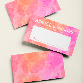 Pink und Orange Graduate Party Hinweiskarte