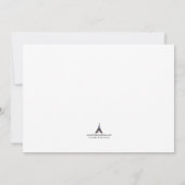 Pink und Orange Mommy's Little Pumpkin Baby Dusche Einladung (Rückseite)