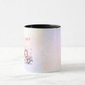 Pink und Pastel Thema Sweet Dreamy Baby Bear Tasse (Zentrum)