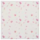 Pink und Peach Rose Petals Stoff (Muster)