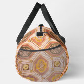 Pink und Peach Ungarische Architektur Duffle Bag (Rechts)