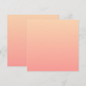 Pink und Pfirsichfarben (Vorne/Hinten)