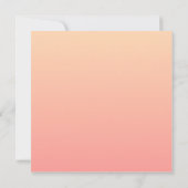 Pink und Pfirsichfarben (Rückseite)