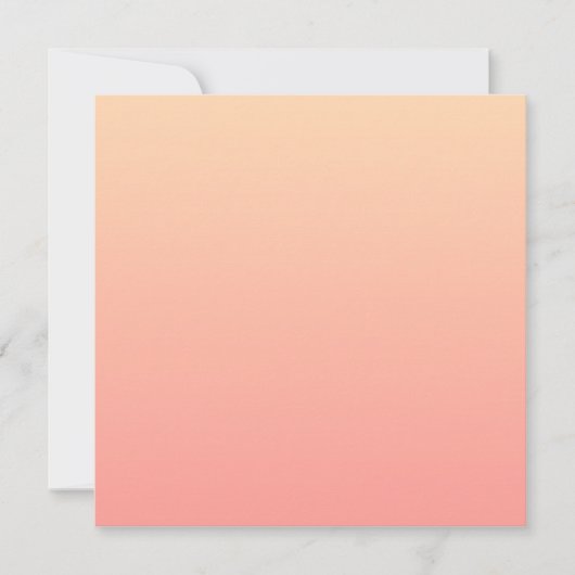 Pink und Pfirsichfarben (Vorderseite)