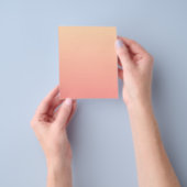 Pink und Pfirsichfarben Flyer (Gruppe)