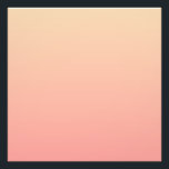 Pink und Pfirsichfarben Fotodruck<br><div class="desc">Ein Farbverlauf in Rosa und Pfirsichfarben.</div>