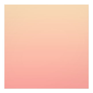 Pink und Pfirsichfarben Fotodruck