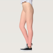 Pink und Pfirsichfarben Leggings (Links)