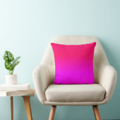 Pink und rosa Ombre Schatten-Neonfarbe verblassen Kissen (Stuhl )