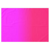 Pink und rosa Ombre Schatten-Neonfarbe verblassen Tischdecke (Vorderseite (Horizontal))