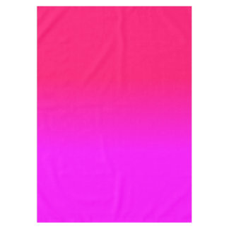 Pink und rosa Ombre Schatten-Neonfarbe verblassen Tischdecke