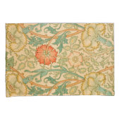 Pink und Rose Muster (von William Morris) Kissenbezug (Vorderseite-Rechts)