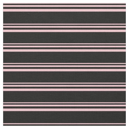 Pink und Schwarz Streifen Muster Stoff (Nahaufnahme)