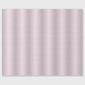 Pink und Silvery White Polka Dot Muster Geschenkpapier (Flach)