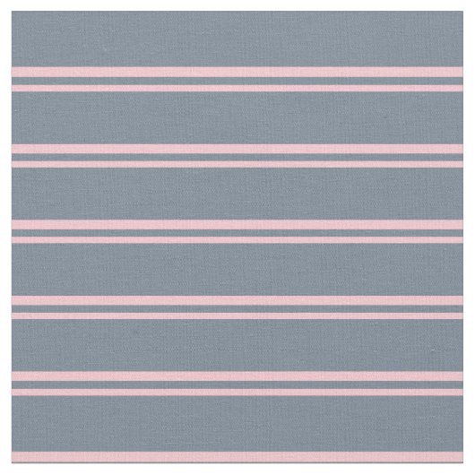 Pink und Slate Gray Muster Stoff (Nahaufnahme)