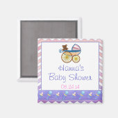 Pink und Stinky Baby Stuff Magnet (Vorderseite/Rückseite)