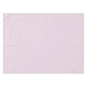 Pink und Weiß Gingham geprüft Tischdecke (Vorderseite (Horizontal))