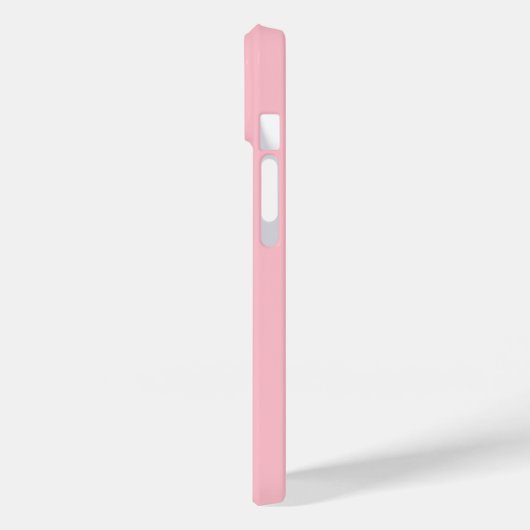 Pink und Weiß Om Symbol Case-Mate iPhone Hülle (Rückseite / Links)