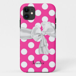 Pink-und Weiß-Tupfen iPhone 5 Fall Case-Mate iPhone Hülle