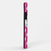 Pink-und Weiß-Tupfen iPhone 5 Fall Case-Mate iPhone Hülle (Hinten/Rechts)