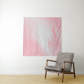 PINK UND WEISSE ABSTRAKTE BILDUNG WANDTEPPICH (Beispiel (Horizontal))