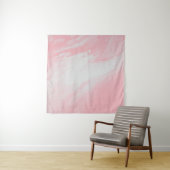 PINK UND WEISSE ABSTRAKTE BILDUNG WANDTEPPICH (Beispiel)