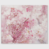 PINK UND WEISSE CHERRBLOSSOM GESCHENKPAPIER (Flach)