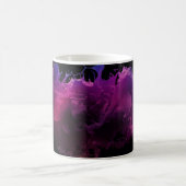 PINK- UND WEISSRAUCHILLUSTRATION KAFFEETASSE (Mittel)