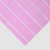 PInk- und Weißstreifenmuster Seidenpapier (Detail)