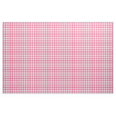 Pink und White Gingham Karo Stoff (Yard (91,4 cm))