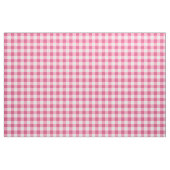 Pink und White Gingham Karo Stoff (Fat Quarter (45,7 x 55,9 cm))