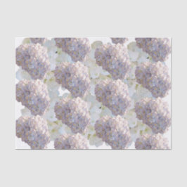 Pink und White Hydrangea Tissue Paper Seidenpapier