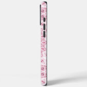 Pink und White Mandala Muster Case-Mate iPhone Hülle (Rückseite / Links)