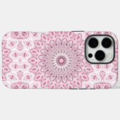 Pink und White Mandala Muster Case-Mate iPhone Hülle (Rückseite (Horizontal))