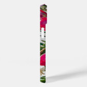 Pink und White Tulips Painterly iPhone Case (Rückseite / Rechts)