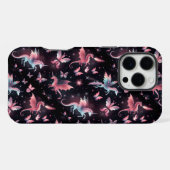 Pink Unicorn Dragon Mix iPhone Hülle (Rückseite (Horizontal))