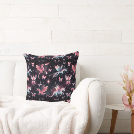 Pink Unicorn Dragon Mix Kissen