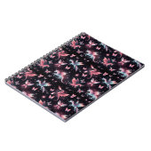 Pink Unicorn Dragon Mix Notizblock (Linke Seite)