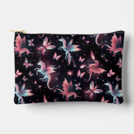 Pink Unicorn Dragon Mix Zubehörtasche