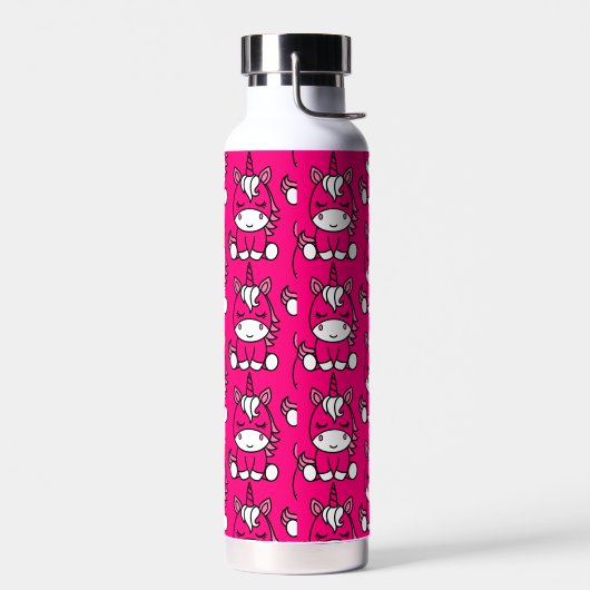 Pink Unicorn Pony Trinkflasche (Links)