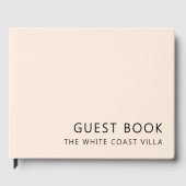 Pink Vacation Rental QR Code Kommentare Gästebuch (Vorderseite)