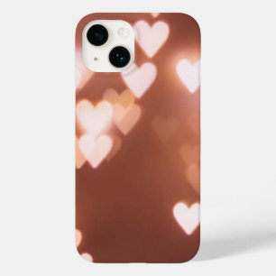 PINK VALENTINE"S DAY HEARTS Case-Mate iPhone 14 HÜLLE